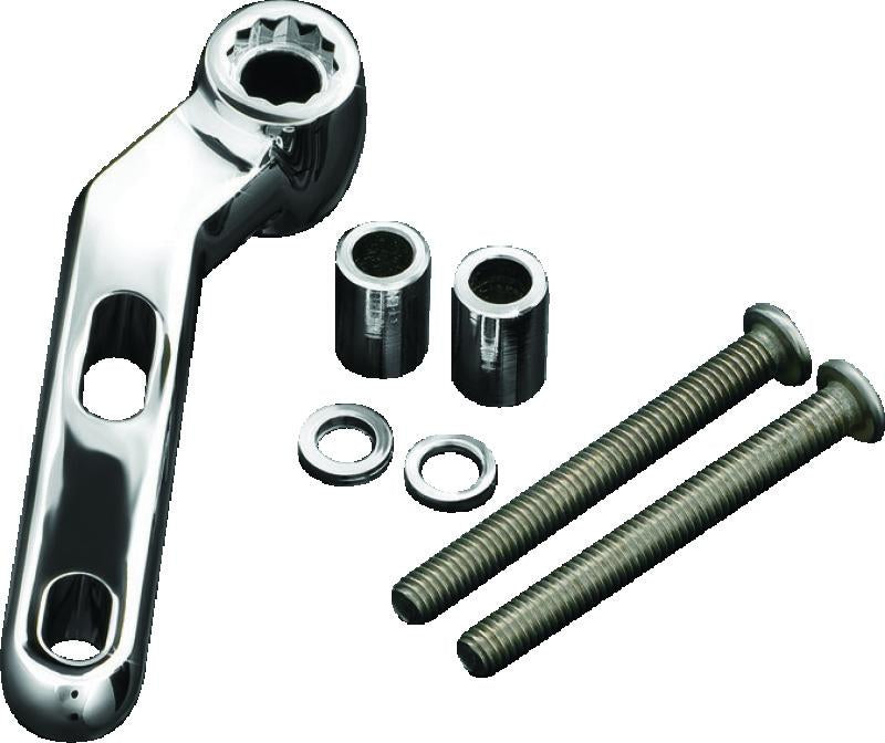 Kuryakyn Drink Holder Clutch or Brake Perch Mount Kit Chrome - Part 1472