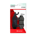 Brembo Powersports KYMCO Super, Yager, Yup, Zing Front Carbon Ceramic Brake Pad Part #07033