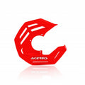Acerbis X-Future Disc Cover - Red for Powersports Front Brake Protection