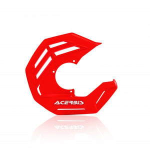 Acerbis X-Future Disc Cover - Red for Powersports Front Brake Protection