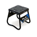Matrix Concepts Mini Mini Steel Stand - Blue with Customizable Side Panels and Anti-Rock Base