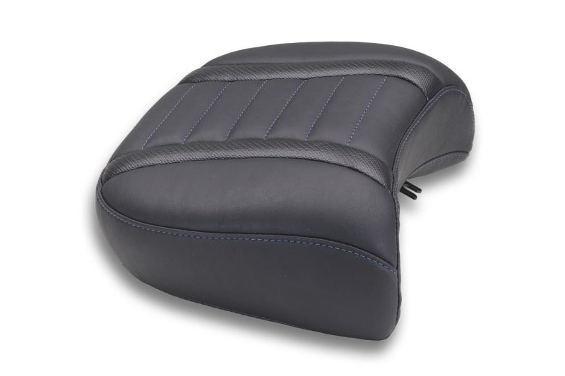 Mustang Motorcycle Deluxe Touring Wide Passenger Seat for Harley-Davidson CVO Models (Part #88420SB)