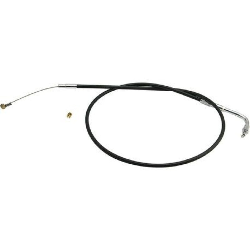 S&S Cycle 81-95 Harley Davidson 48-inch Threaded Throttle Cable - Close Side