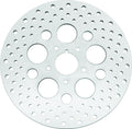 Bikers Choice 84-99 Big Twin & XL 11.5 Inch Front Drilled Stainless Rotor - OEM Replacement for Harley Davidson Models