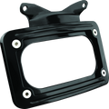Kuryakyn Curved License Plate Mount for Harley-Davidson Street Glide and Road Glide - Black