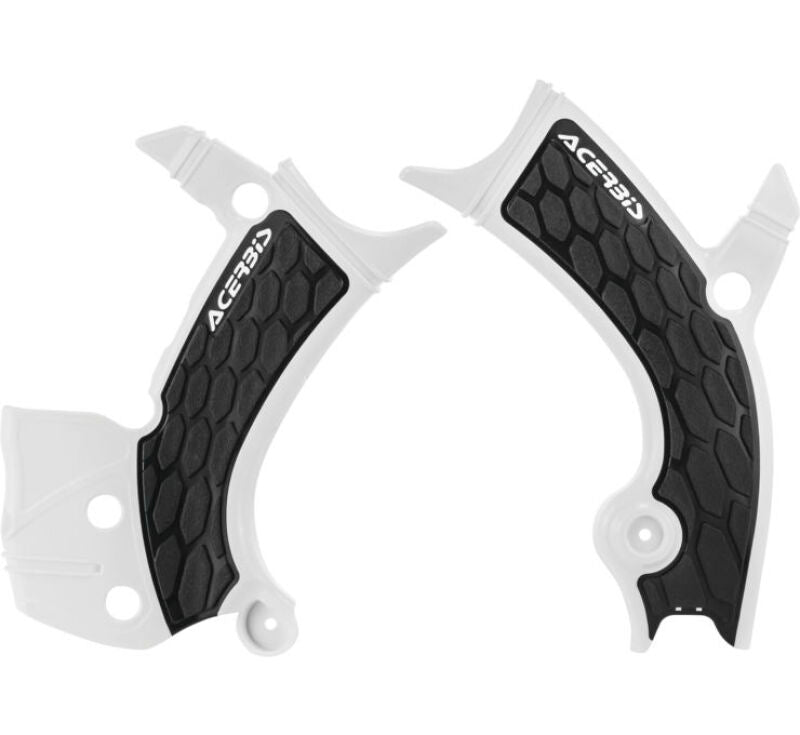 Acerbis X-Grip Frame Guard for Yamaha YZ250F, YZ450F, YZ250FX, YZ450FX, WR450F (2016-2020) – White/Black