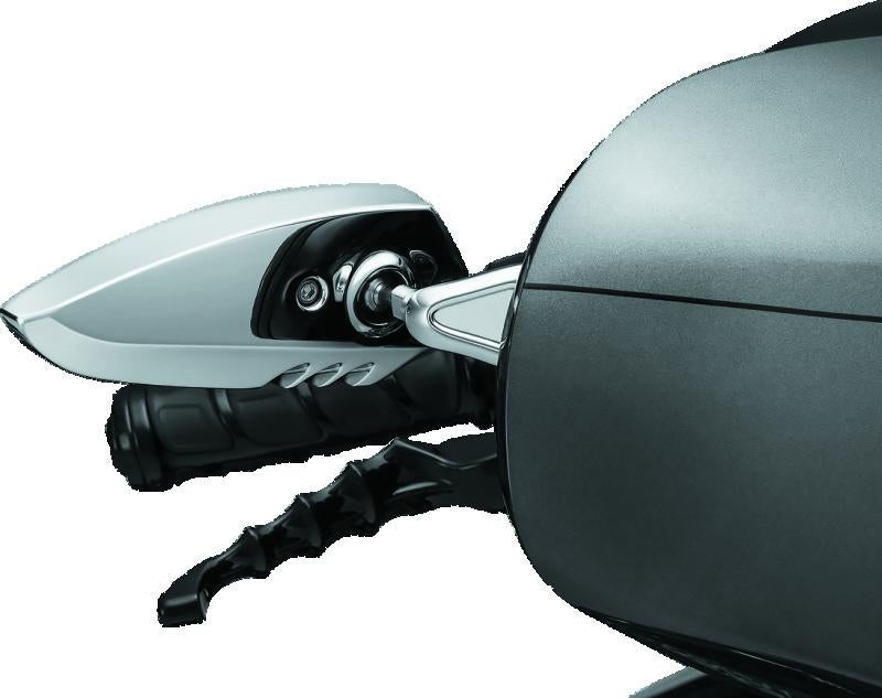 Kuryakyn Fairing Mount Scythe Mirror for Harley-Davidson Bagger Models