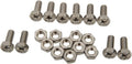 Yuasa Battery 14mm Nut & Bolt Set – 5 Pack / 2 Sets for Powersports Batteries