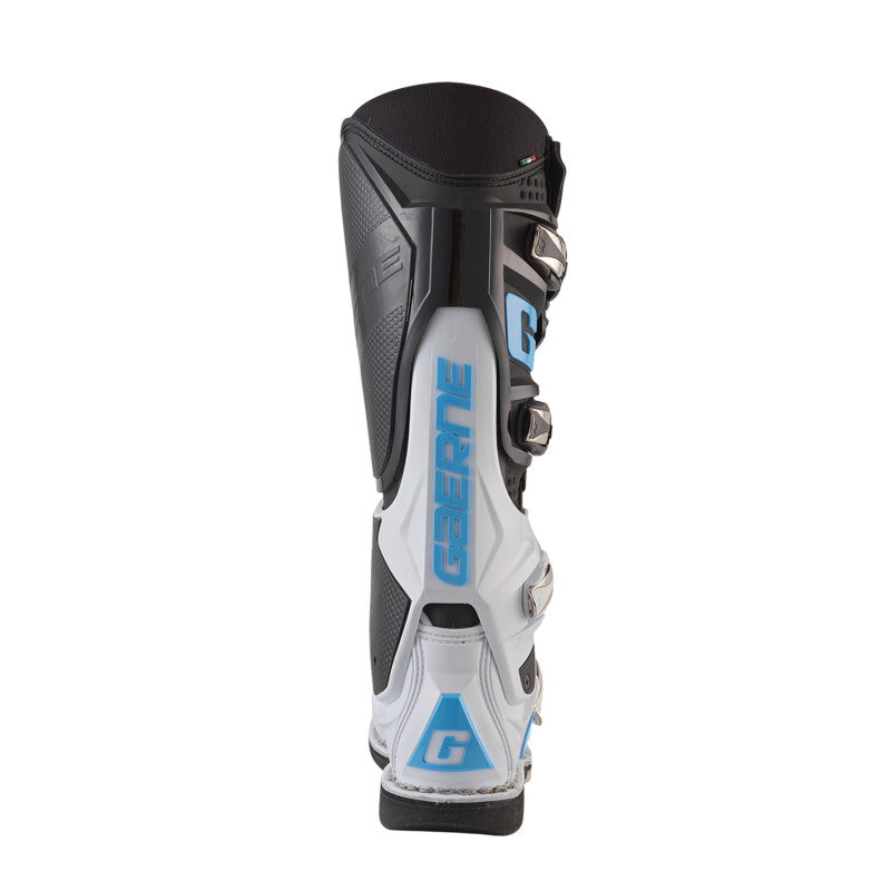 Gaerne SG12 Limited Edition Motocross Boot Size 12 - Black, White & Carolina Blue