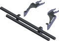 KFI 21+ Polaris General 1000/4/XP/XP 4 Double Tube Rear Bumper - Durable Powder Coated Steel