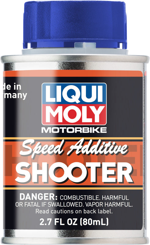 LIQUI MOLY 80mL Motorbike Speed Additive Shooter for Gasoline Engines