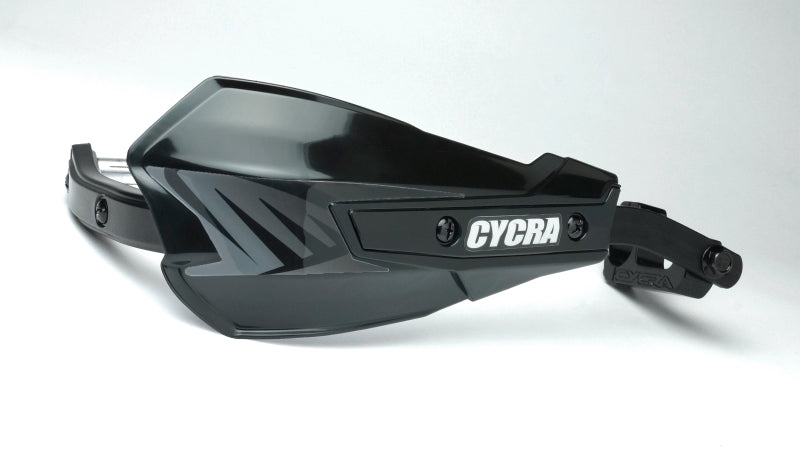 Cycra Vortex Hand Guard with Universal U-Clamps – Black