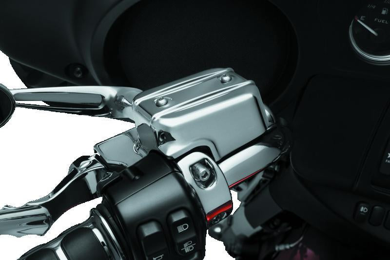 Kuryakyn Brake & Clutch Control Covers Chrome for Harley Davidson Touring Models (Part #1739)