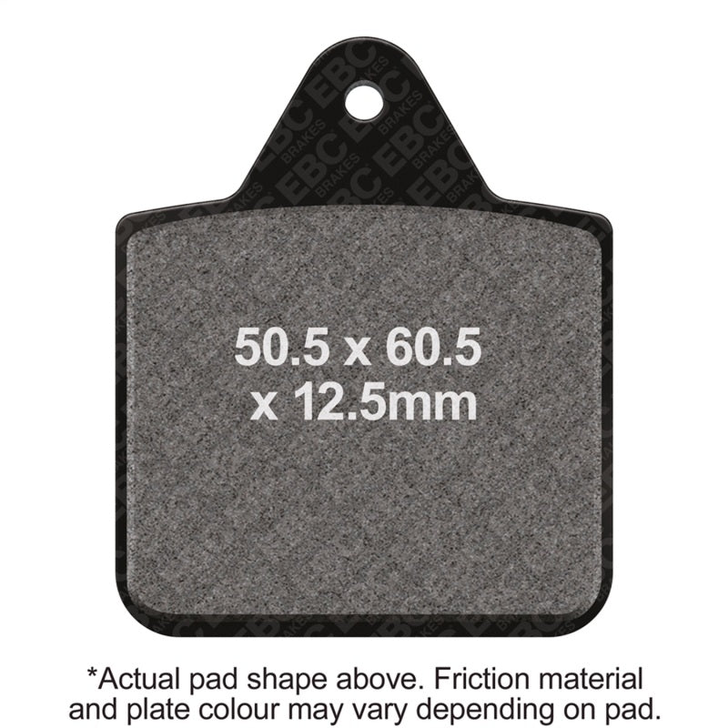 EBC Powersports FA273R Heavy Duty Sintered Brake Pads for Polaris Big Boss 400L 6x6 (Front Left/Right)