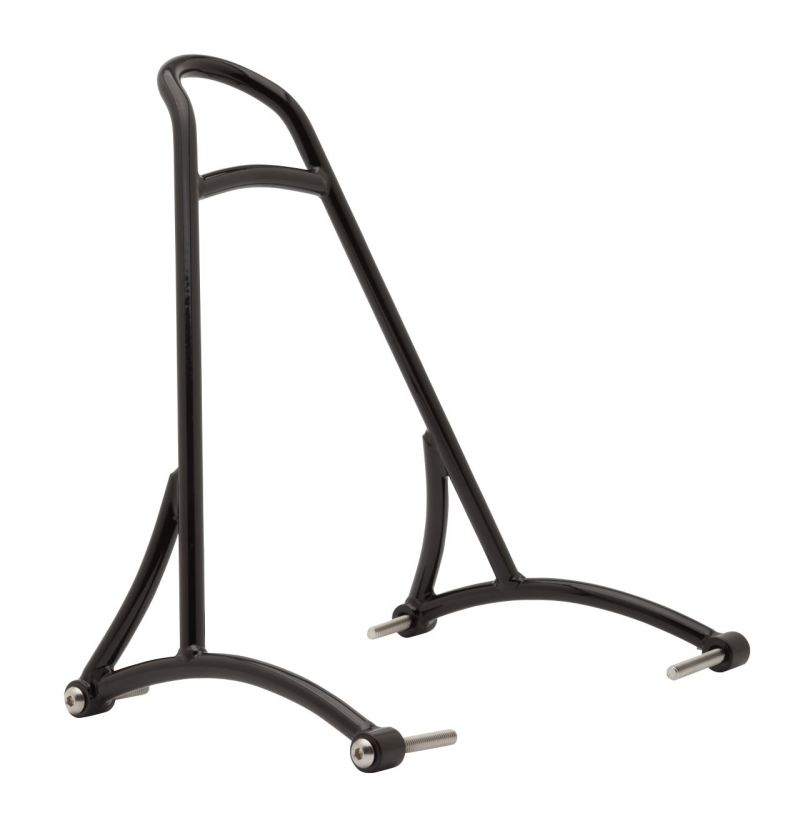 Burly Brand Short Black Sissy Bar for Harley Sportster - Part B13-1502B