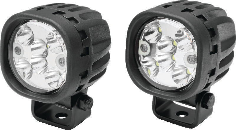 Kuryakyn Lodestar 750L Spot Beam Driving Lights - High-Output LED Auxiliary Lights for Powersports Vehicles