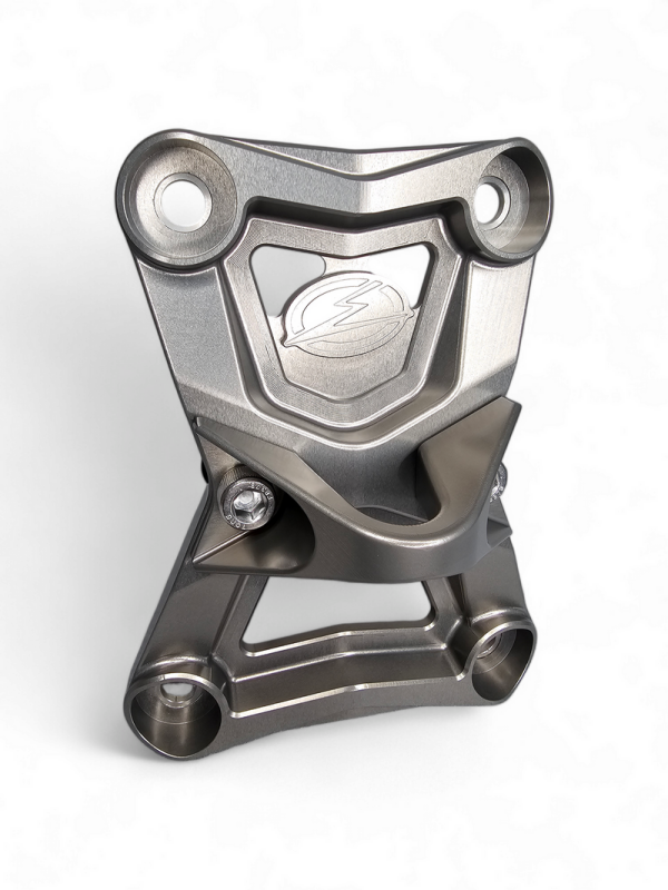 Elektric Offroad Polaris RZR Pro R & Turbo R Radius Rod Plate with Tow Hook - Billet Aluminum Upgrade