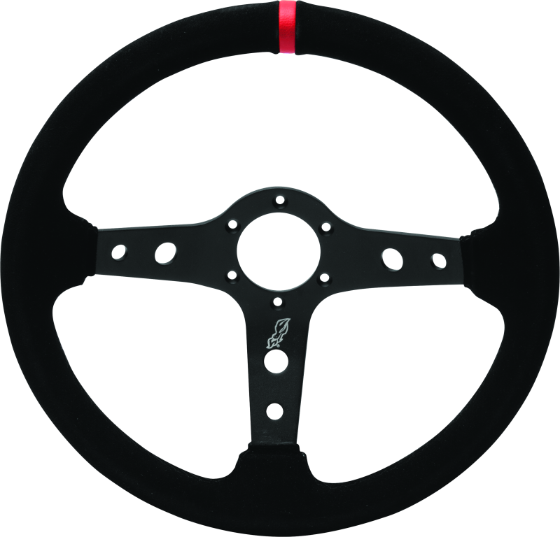 DragonFire Racing Iron Series Shallow Steering Wheel - Race-Inspired Design with Lightweight Aluminum Construction