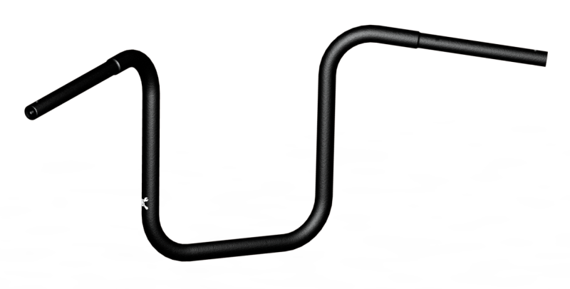 Burly Brand 12-inch Ape Hangers for Honda CMX1100 Rebel - Black (Part B12-1700TFB)