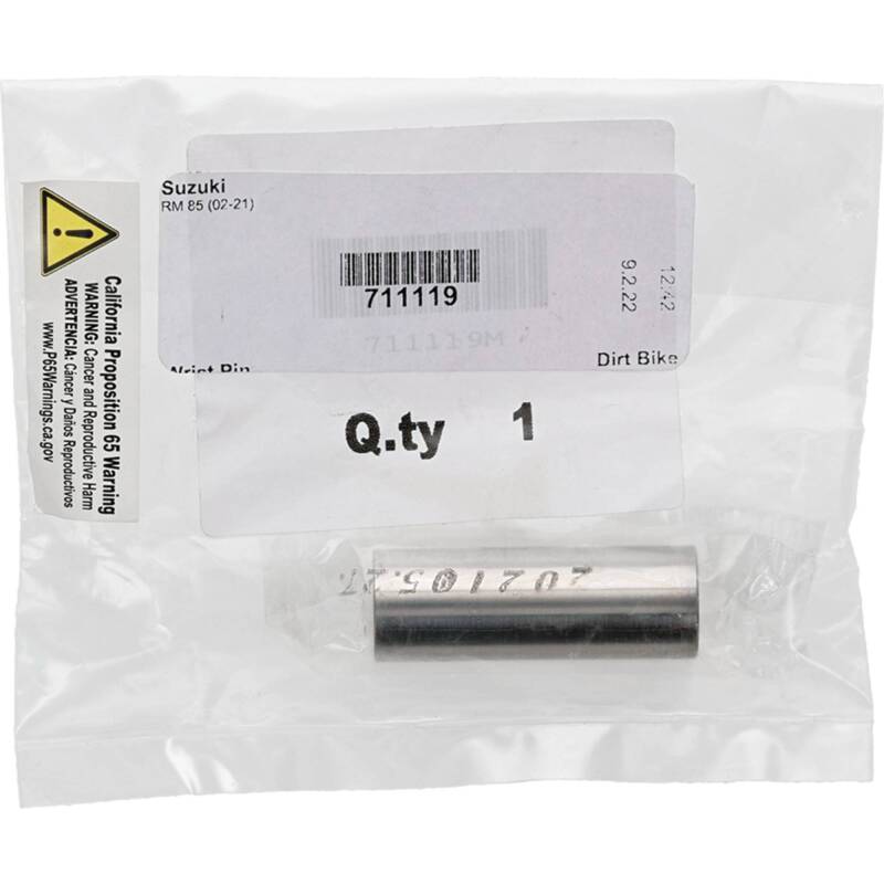 Vertex Pistons 711119 High-Performance 40mm Wrist Pin for Suzuki RM85 (2002-2015)