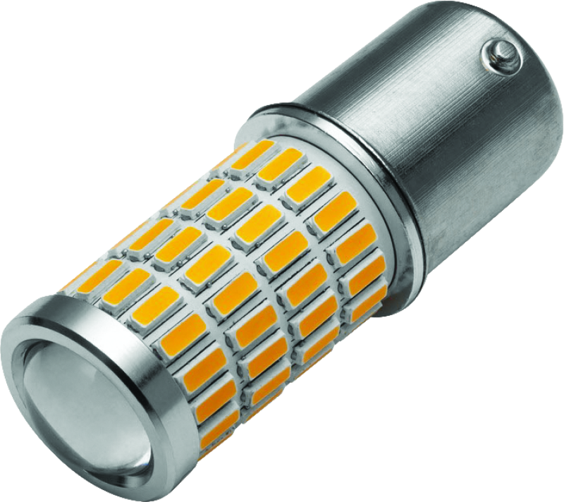 Kuryakyn L.E.D. Bulb 1156 Amber – High-Visibility Turn Signal and Taillight Replacement