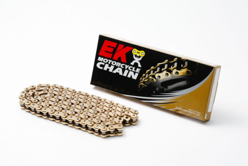 Vortex Racing EK 420 SRX Chain with QX-Ring Technology, 130 Links, Gold Finish