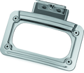 Kuryakyn LED Curved License Plate Frame for Indian Motorcycles - Chrome, Part 5699