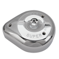 S&S Cycle Teardrop Chrome Air Cleaner Cover for S&S Super E and G Carbs - Part 17-0378