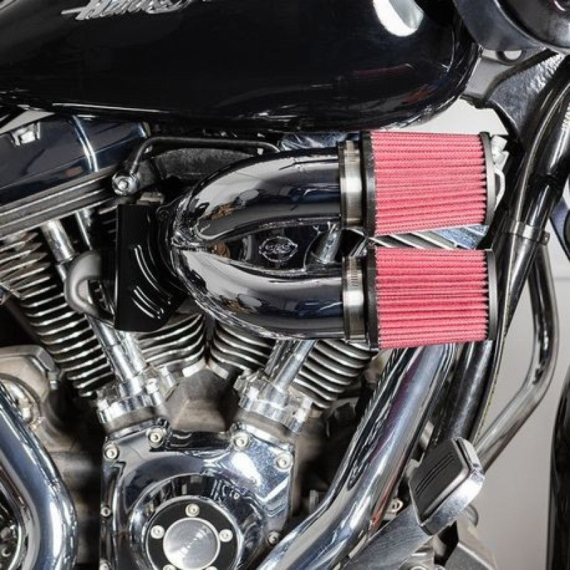 S&S Cycle 08-16 Touring Intake Runner Induction Kit - Chrome for Harley Davidson Motorcycles