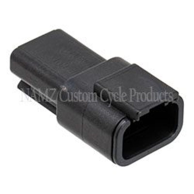 NAMZ MDR-3B Deutsch DTM 3-Position Receptacle with Terminals and Wedgelock – Black