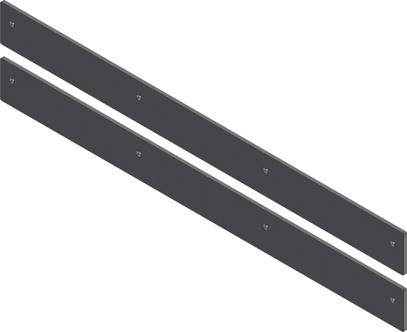 KFI Wear Bar Wing Kit V-Plow - 2 Piece for PRO-V System