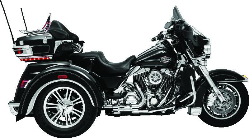 Kuryakyn Passenger Drink Holder with Basket for 1998-2013 Harley Touring Models - Right Side Chrome Part 1482