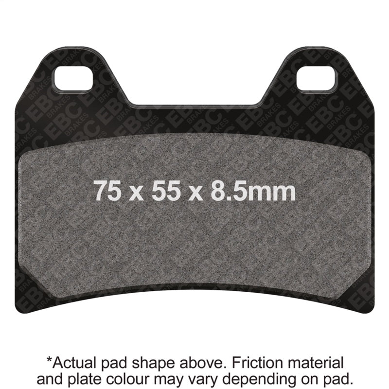 EBC Powersports FA244 Organic Brake Pads for Moto Guzzi, Aprilia, and BMW G650 Xmoto