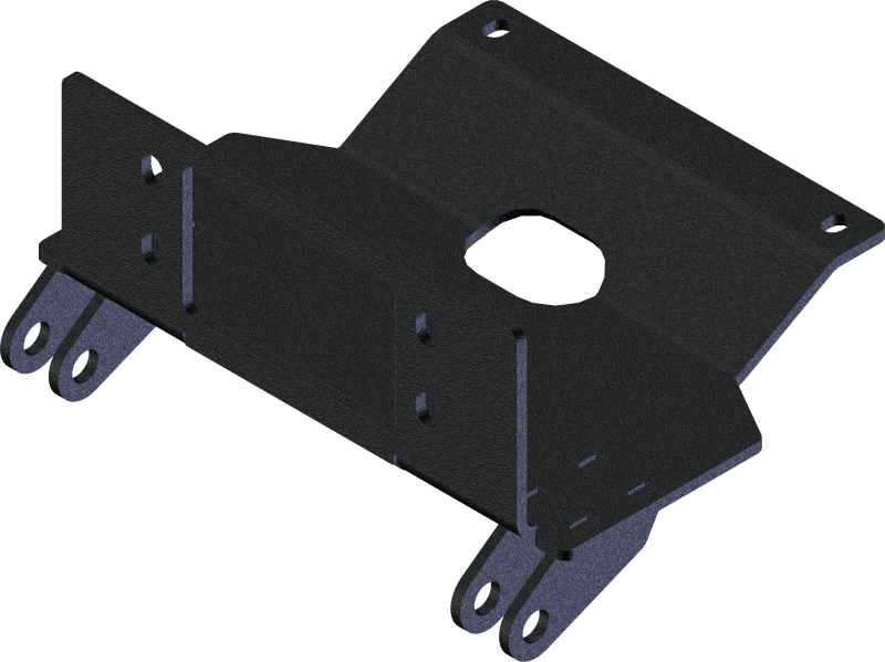KFI 2023 Kioti K9 UTV Plow Mount – Durable Metal Bead Blasted Finish for Powersports Vehicles