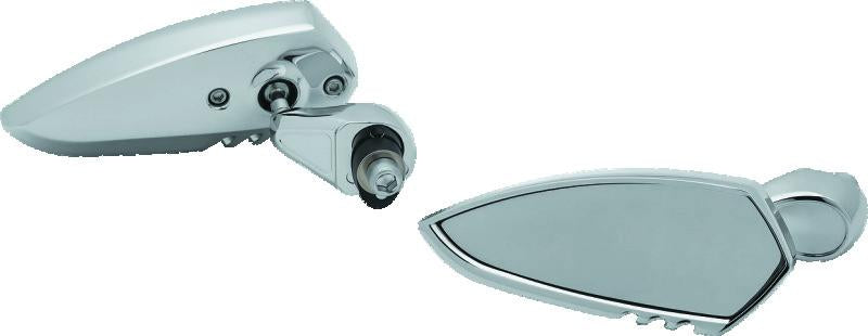 Kuryakyn Fairing Mount Scythe Mirror for Harley-Davidson Bagger Models