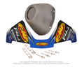 FMF Racing RCT Titanium Replacement End Cap Kit - Powersports Exhaust Cone Cap Replacement