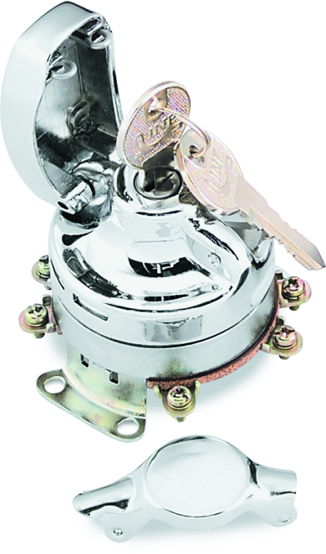 Twin Power Electronic Fat Bob Ignition Switch for Harley-Davidson FL and Softail Models - Part #490573