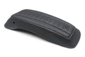 Mustang Motorcycle 77640AB Black Saddlebag Lid Covers with Red Stitching for Harley-Davidson Touring Models (Pairs)