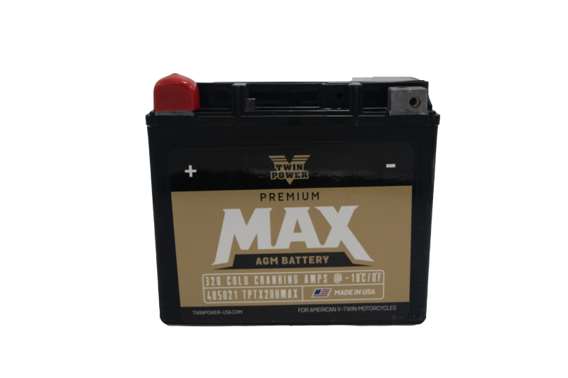 Twin Power GYZ-20H Premium MAX Factory-Activated AGM Battery for Harley-Davidson