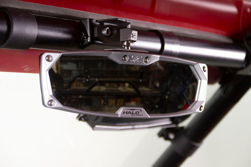 Seizmik Halo-RA Cast Rearview Mirror for Polaris RZR Pro XP – Wide-Angle Convex Mirror with Durable Aluminum Housing