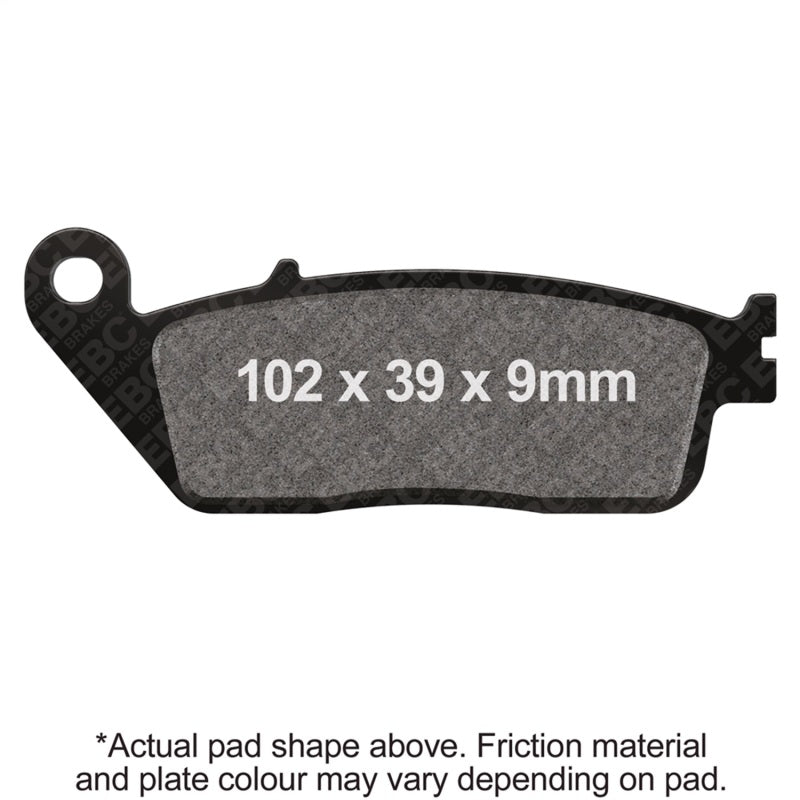 EBC Powersports SFA142 Organic Brake Pads for Honda CN 250 Helix – Front Left/Right