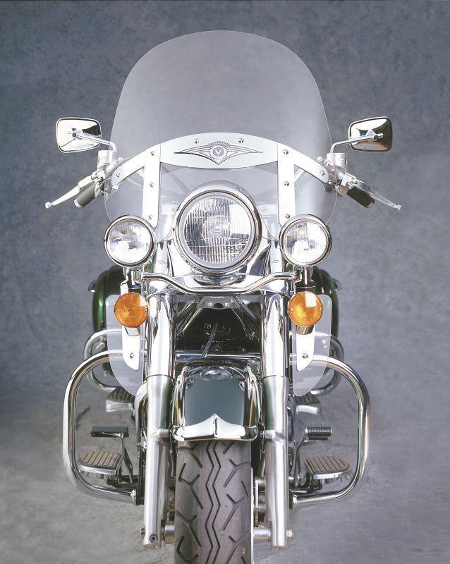 National Cycle N739FF Cast Fender Tips for Kawasaki VN1500/1600 Vulcan - Chrome Finish