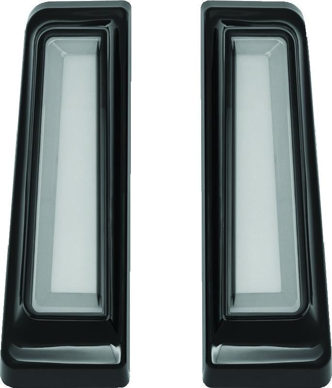 Kuryakyn Tracer LED Inserts for Saddlebag Supports - Black