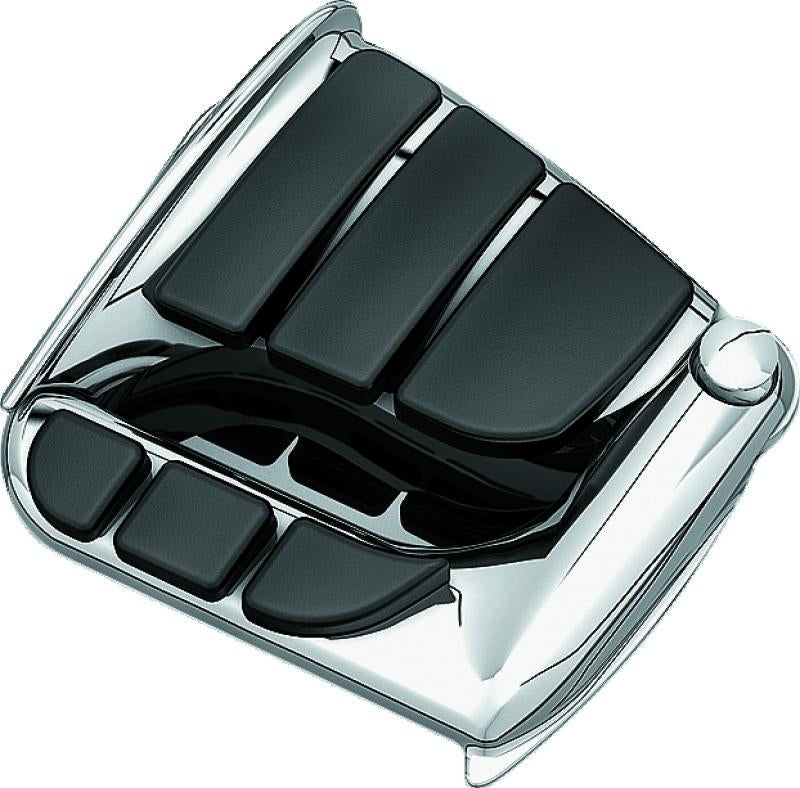 Kuryakyn SwingWing Peg Without Adapters in Chrome – Extended Motorcycle Footrest for Enhanced Comfort
