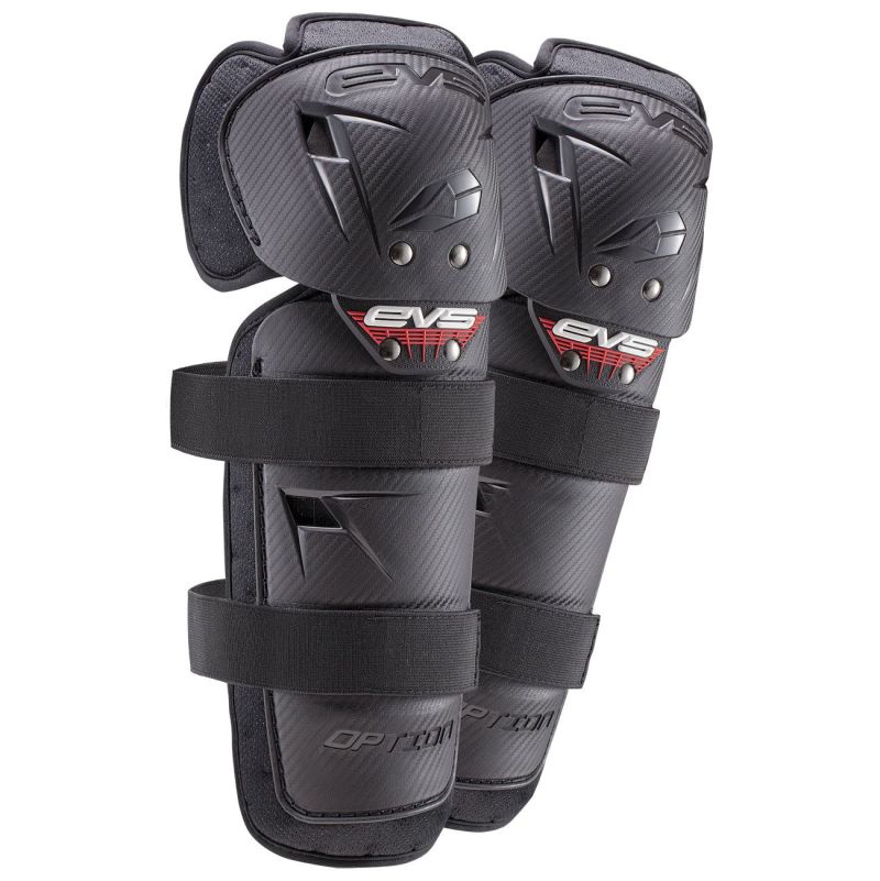 EVS Option Knee Guard Black - Adult, Part Number OPTK16-BK-A