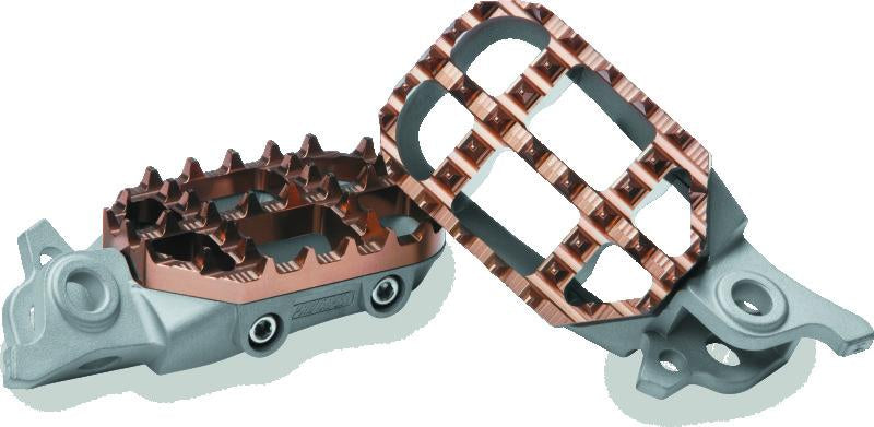 ProTaper 023216 Gas Gas, Husqvarna & KTM 2.3 Platform Foot Pegs with Replaceable Cleats