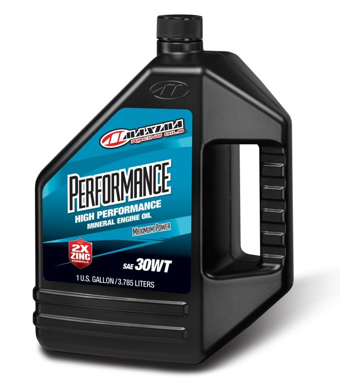 Maxima Performance Auto Performance Straight 30WT Mineral Engine Oil - Gallon Jug
