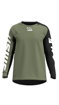 USWE Kalk Off-Road Jersey Olive Green XL – Lightweight Performance Motorcycle Jersey
