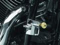 Kuryakyn Universal Helmet Lock 1-1/4 inch to 1-1/2 inch Mount Chrome - Powersports Security Solution