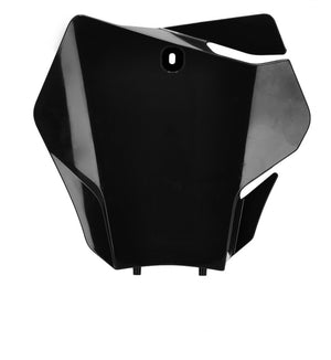 Acerbis 21-23 GasGas Front Number Plate - Black for MC125/250F/450F/EX300 and More